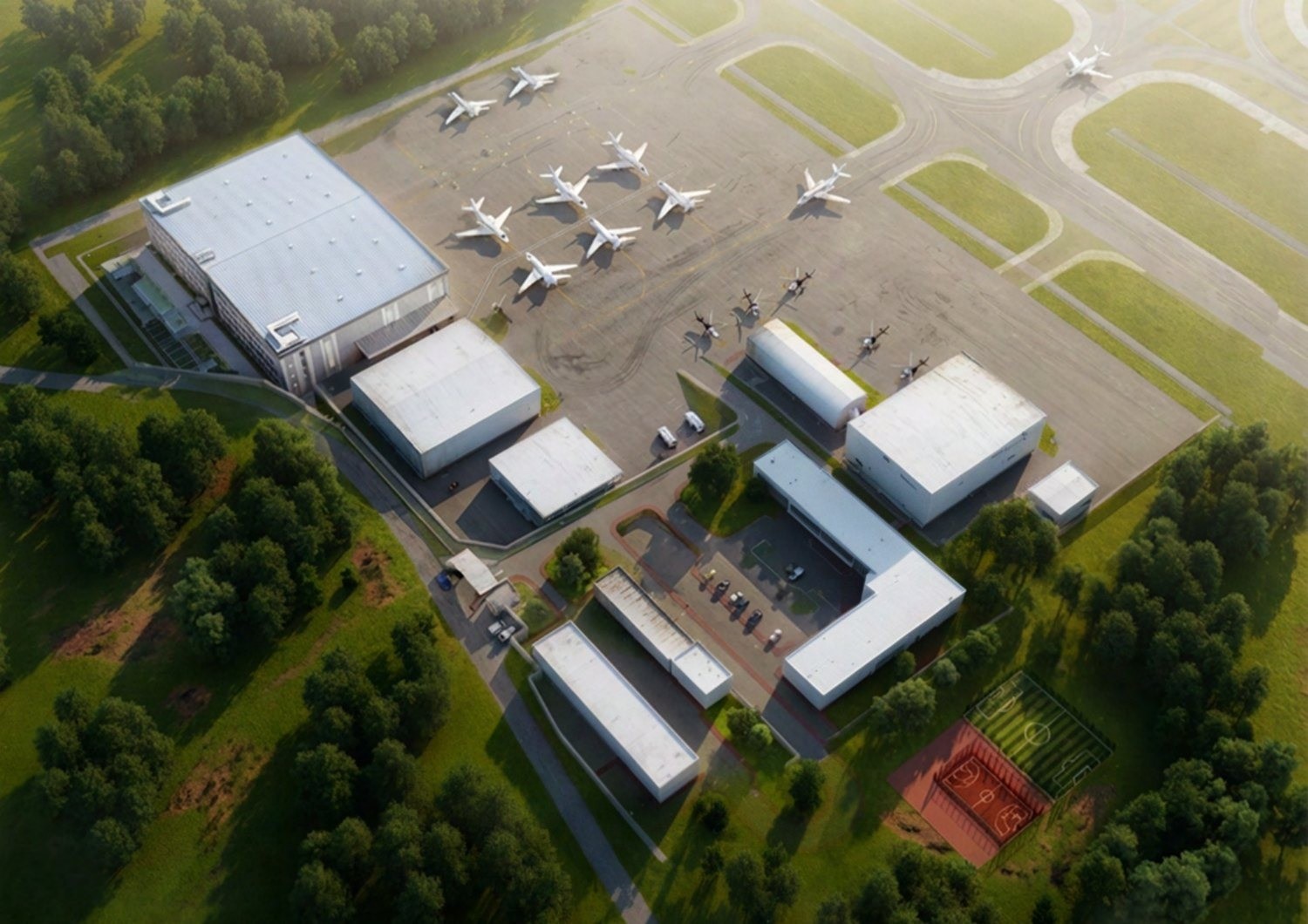 Coast Guard Hangar & Apron Complex